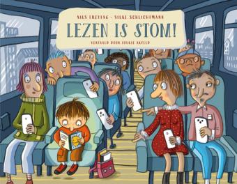 Cover van boek Lezen is stom!