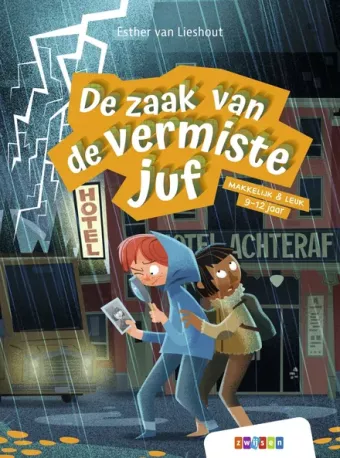 Cover van boek De zaak van de vermiste juf