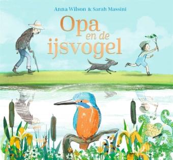 Cover van boek Opa en de ijsvogel