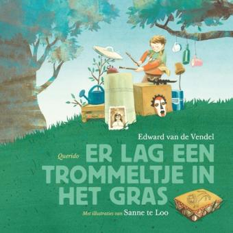 Cover van boek Er lag een trommeltje in het gras