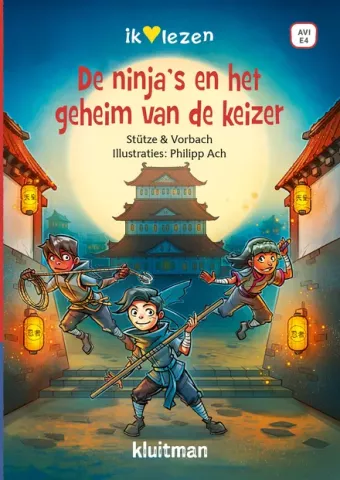 Cover van boek De ninja's en het geheim van de keizer 