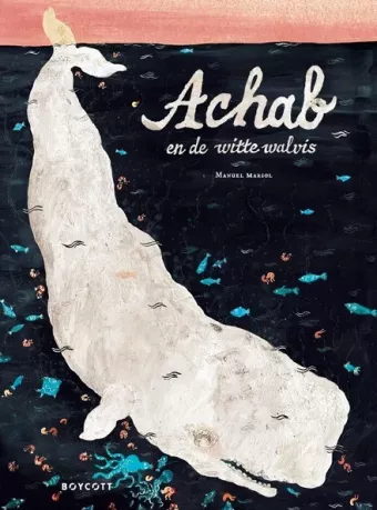 Cover van boek Achab en de witte walvis
