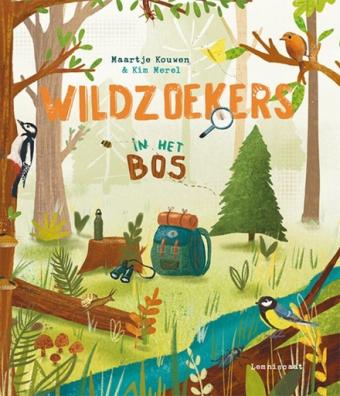 Cover van boek Wildzoekers in het bos