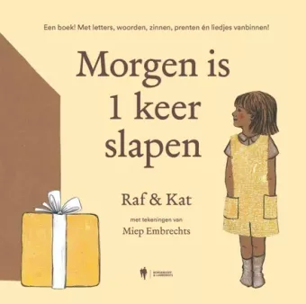 Cover van boek Morgen is 1 keer slapen 