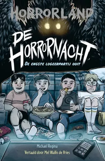 Cover van boek De horrornacht : de engste logeerpartij ooit