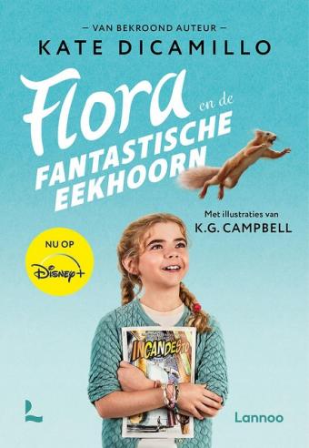 Cover van boek Flora en de fantastische eekhoorn