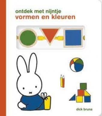 Cover van boek Ontdek met nijntje: vormen en kleuren