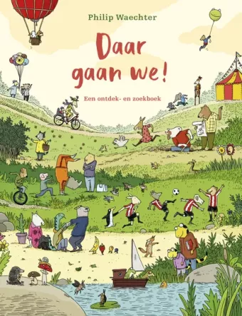 Cover van boek Daar gaan we!
