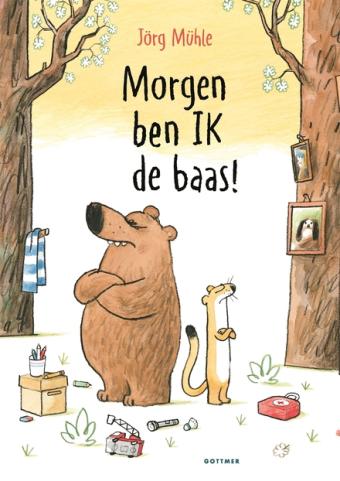 Cover van boek Morgen ben IK de baas!