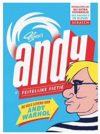 Cover van boek Typex's Andy : de vele levens van Andy Warhol