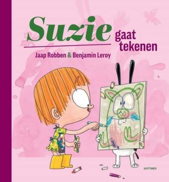 Cover van boek Suzie gaat tekenen