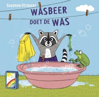 Cover van boek Wasbeer doet de was 