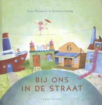 Cover van boek Bij ons in de straat