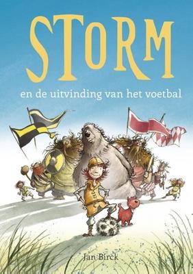 Cover van boek Storm en de uitvinding van het voetbal