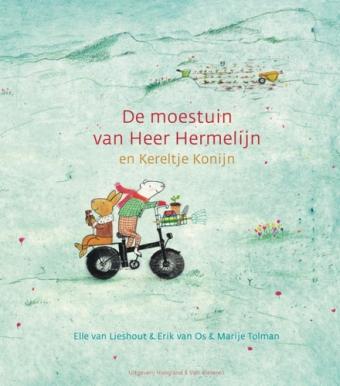 Cover van boek De moestuin van Heer Hermelijn en Kereltje Konijn