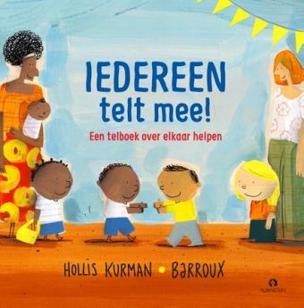 Cover van boek Iedereen telt mee! Een telboek over elkaar helpen