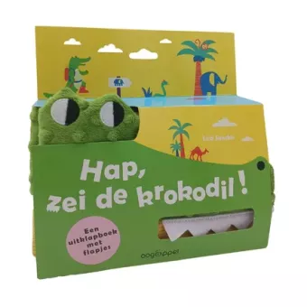 Cover van boek Hap, zei de krokodil!