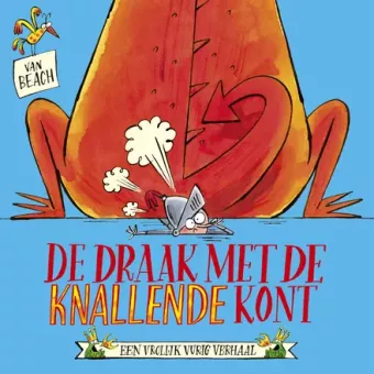 Cover van boek De draak met de knallende kont