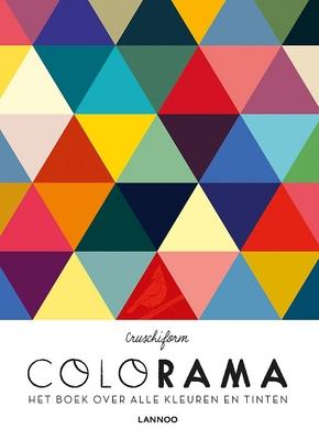 Cover van boek Colorama : het boek over alle kleuren en tinten