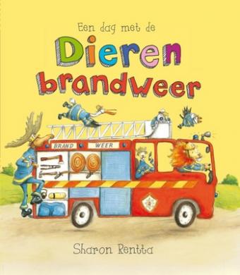 Cover van boek Een dag met de dierenbrandweer