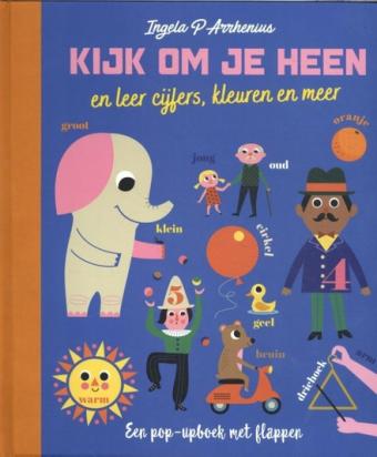 Cover van boek Kijk om je heen: en leer cijfers, kleuren en meer