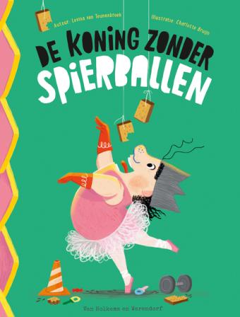 Cover van boek De koning zonder spierballen