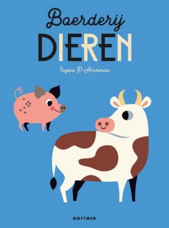 Cover van boek Boerderijdieren