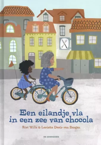 Cover van boek Een eilandje vla in een zee van chocola
