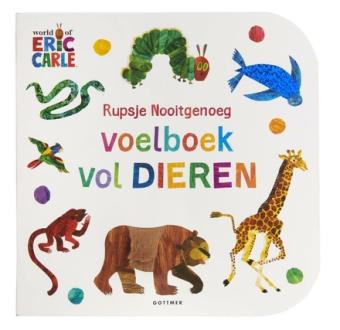 Cover van boek Rupsje Nooitgenoeg : voelboek vol dieren