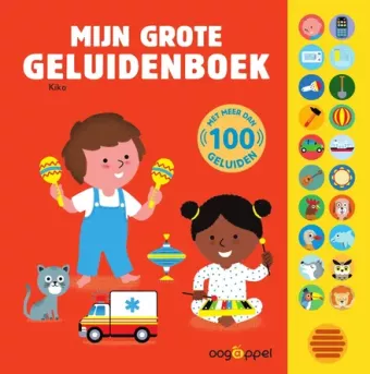 Cover van boek Mijn grote geluidenboek : 100 geluiden
