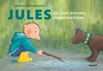 Cover van boek Jules en zijn nieuwe regenlaarsjes 