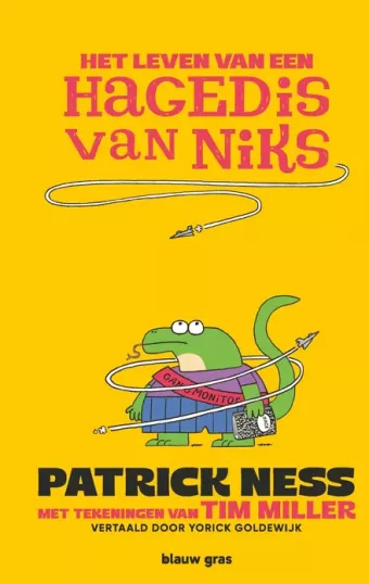 Cover van boek Het leven van een hagedis van niks