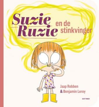 Cover van boek Suzie Ruzie en de stinkvinger