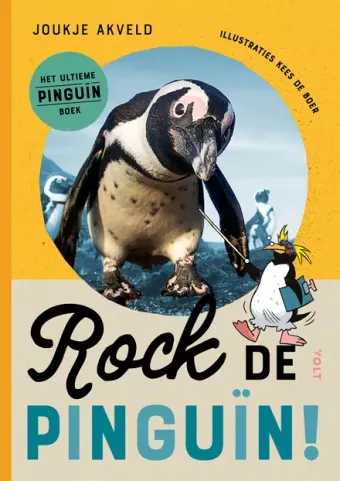 Cover van boek Rock de pinguïn!