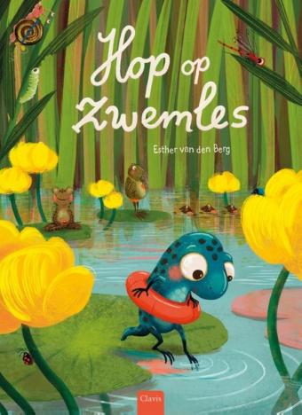 Cover van boek Hop op zwemles