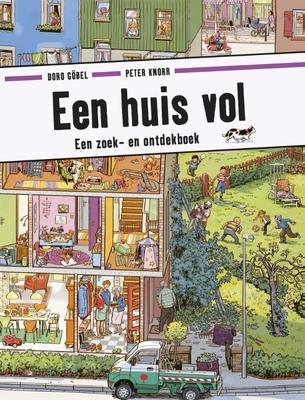 Cover van boek Een huis vol : een zoek- en ontdekboek