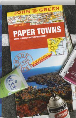 Cover van boek Paper Towns: waar is Margo Roth Spiegelman?