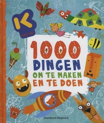 Cover van boek 1000 dingen om te maken en te doen