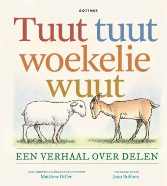 Cover van boek Tuut tuut woekelie wuut : een verhaal over delen 