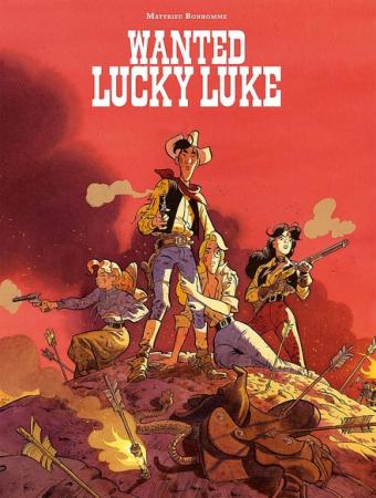 Cover van boek Wanted Lucky Luke