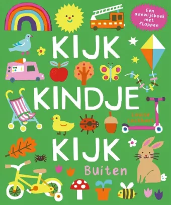 Cover van boek Kijk kindje kijk : buiten