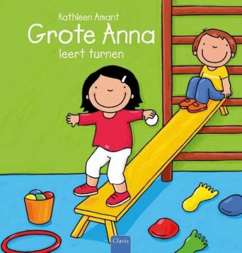 Cover van boek Grote Anna leert turnen