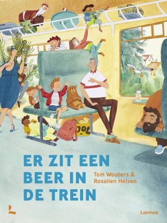 Cover van boek Er zit een beer in de trein