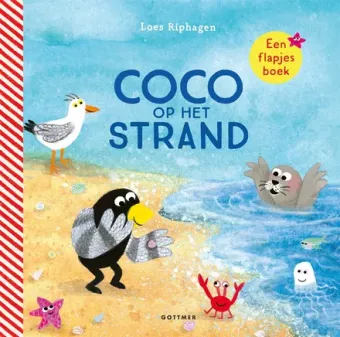 Cover van boek Coco op het strand