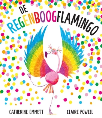Cover van boek De regenboogflamingo