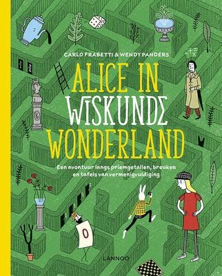 Cover van boek Alice in Wiskunde Wonderland