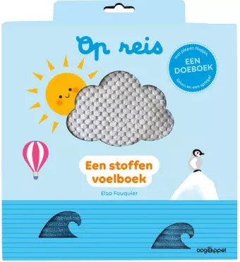 Cover van boek Op reis: een stoffen voelboek
