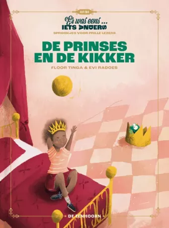 Cover van boek De prinses en de kikker