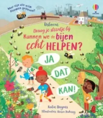 Cover van boek Kunnen we de bijen echt helpen? : ja dat kan