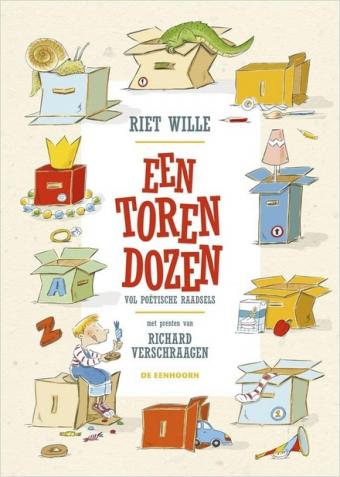 Cover van boek Een toren dozen : vol poëtische raadsels